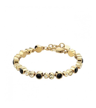 DYRBERG/KERN TERESIA SG GOLDEN BLACK BRACELET 430069 ΧΕΙΡΟΥΡΓΙΚΟ ΑΤΣΑΛΙ