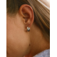 EDBLAD Helix Hoops Small Silver Γυναικεία Σκουλαρίκια Από Χειρουργικό Ατσάλι 129444