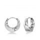 EDBLAD Helix Hoops Small Silver Γυναικεία Σκουλαρίκια Από Χειρουργικό Ατσάλι 129444