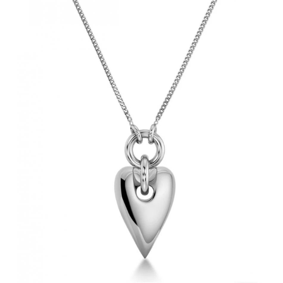 EDBLAD Amore Large Silver Κολιέ Από Χειρουργικό Ατσάλι 129388
