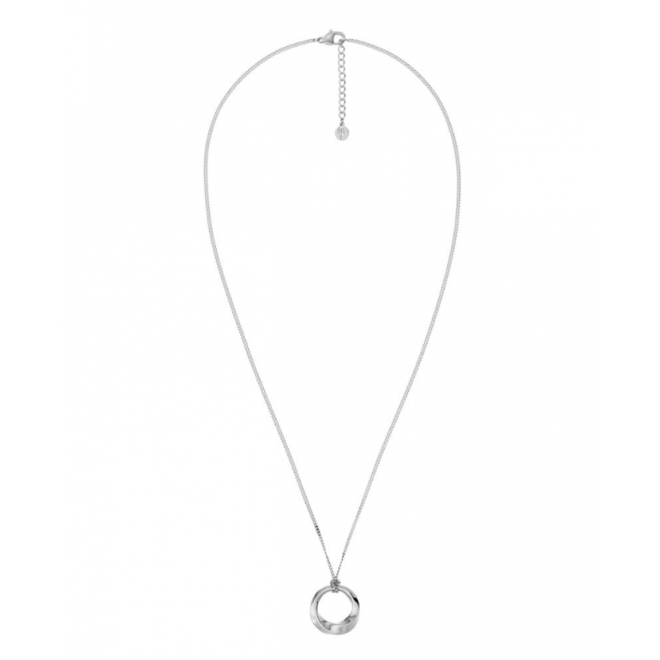 EDBLAD Helix Small Silver Κολιέ Από Χειρουργικό Ατσάλι 129448