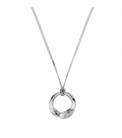 EDBLAD Helix Small Silver Κολιέ Από Χειρουργικό Ατσάλι 129448