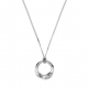 EDBLAD Helix Small Silver Κολιέ Από Χειρουργικό Ατσάλι 129448