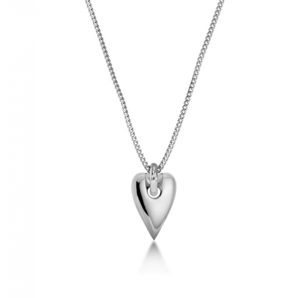 EDBLAD Amore Small Silver Κολιέ Από Χειρουργικό Ατσάλι129385
