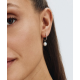 EDBLAD Gabrielle Hoops Small Silver Γυναικεία Σκουλαρίκια Από Χειρουργικό Ατσάλι 129412