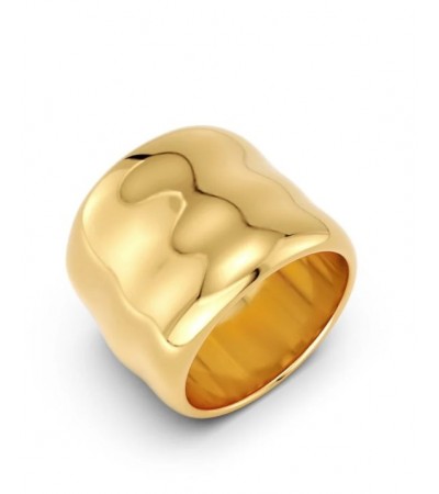 Δαχτυλίδι Flowy Gold 127422-M