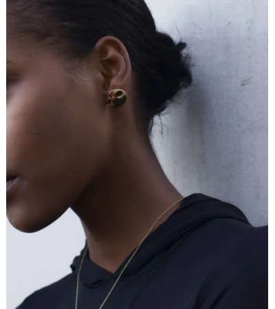 Σκουλαρίκια Flowy Studs Gold 127414