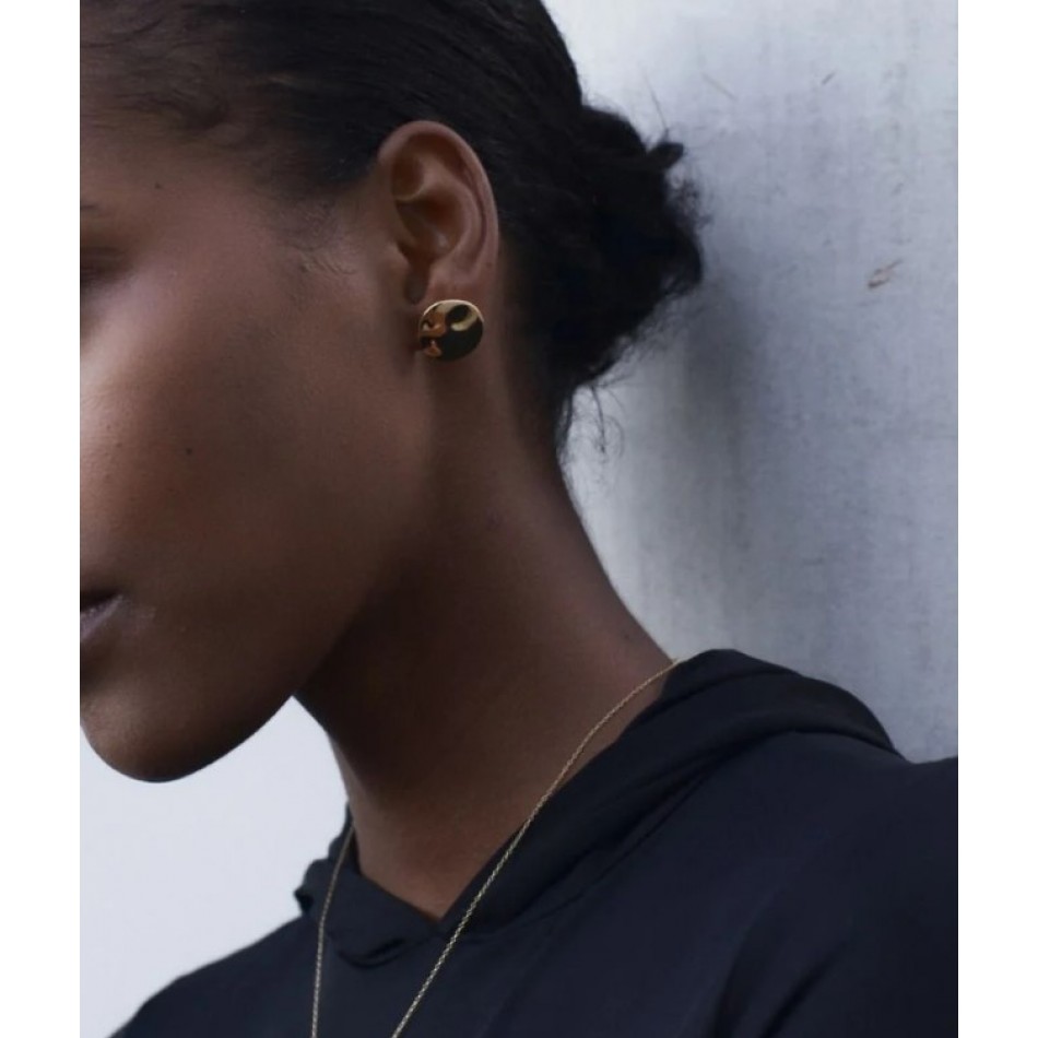 Σκουλαρίκια Flowy Studs Gold 127414
