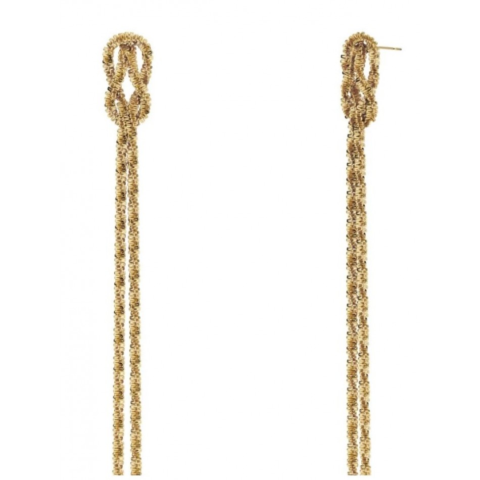 Σκουλαρίκια Tinsel Festive Gold 127596