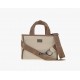 FRNC Γυναικεία Τσάντα Ώμου/Χιαστί Δερμάτινη Beige 3761 BG