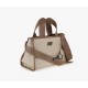 FRNC Γυναικεία Τσάντα Ώμου/Χιαστί Δερμάτινη Beige 3761 BG