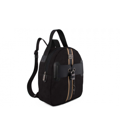 FRNC Γυναικεία Τσάντα Πλάτης Interlock 1840 BLK
