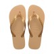 Havaianas Top Logo Metallic Σαγιονάρες Χρυσό 4127244-570