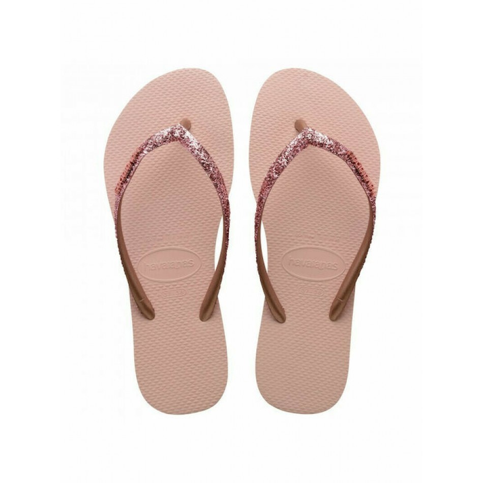 Havaianas Slim Glitter II Σαγιονάρες σε Ροζ Χρώμα 4146975-3606