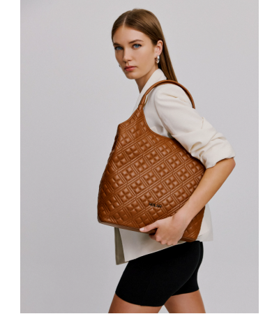 Nolah Susan Γυναικεία Τσάντα Ώμου Brown