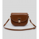 Nolah Madrid Γυναικεία Τσάντα Ώμου/Χιαστί Brown Light Gold