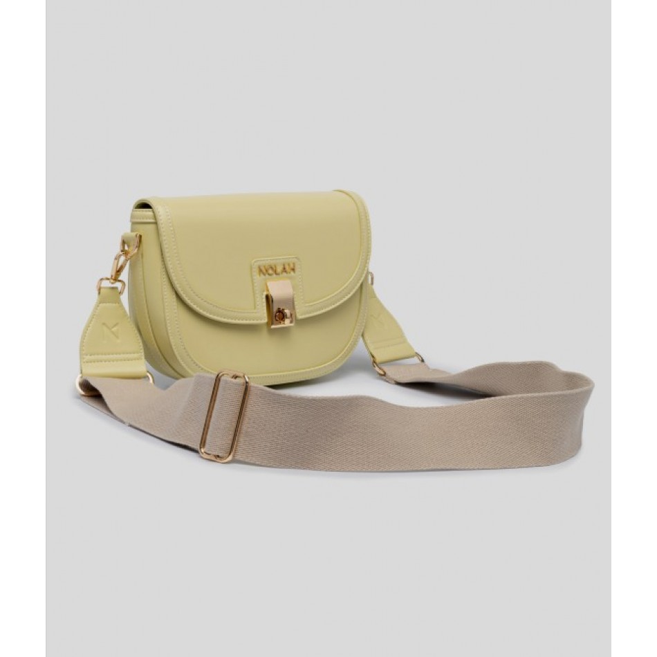 Nolah Madrid Γυναικεία Τσάντα Ώμου/Χιαστί Banana Yellow