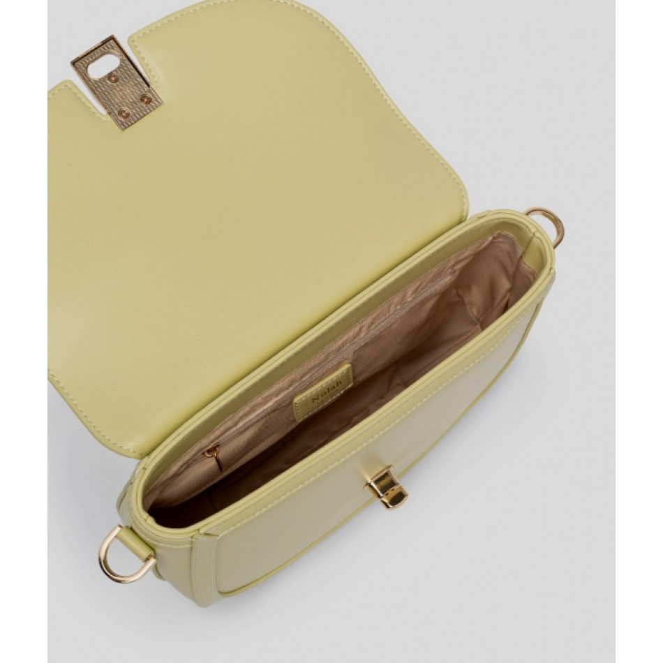 Nolah Madrid Γυναικεία Τσάντα Ώμου/Χιαστί Banana Yellow