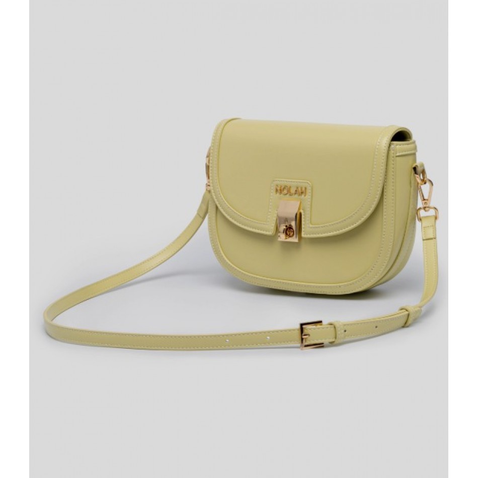 Nolah Madrid Γυναικεία Τσάντα Ώμου/Χιαστί Banana Yellow