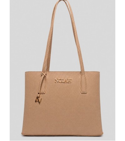 Nolah Valia Γυναικεία Τσάντα Ώμου Beige