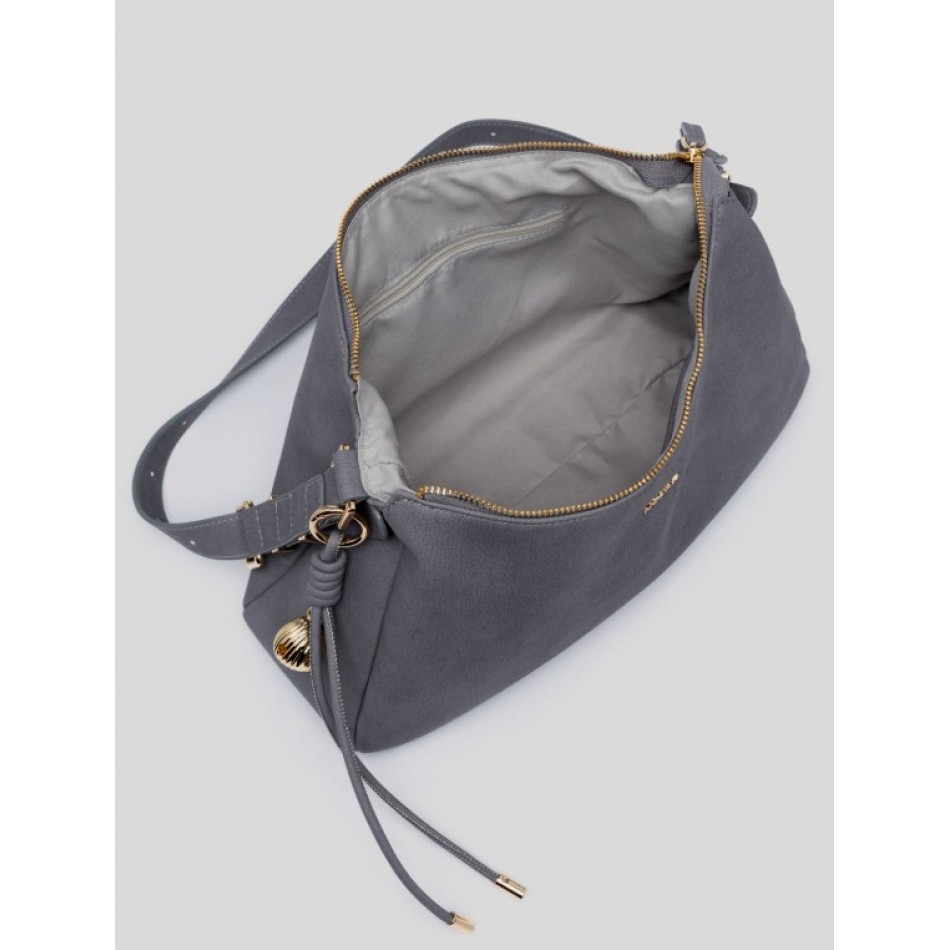 Nolah Antoine Γυναικεία Τσάντα Ώμου Light Gray