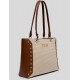 Nolah Ipanema Γυναικεία Τσάντα Ώμου Cream Brown