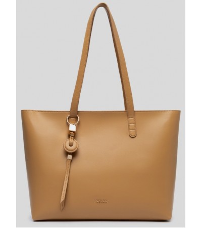 Nolah Pierre Γυναικεία Τσάντα Ώμου Beige