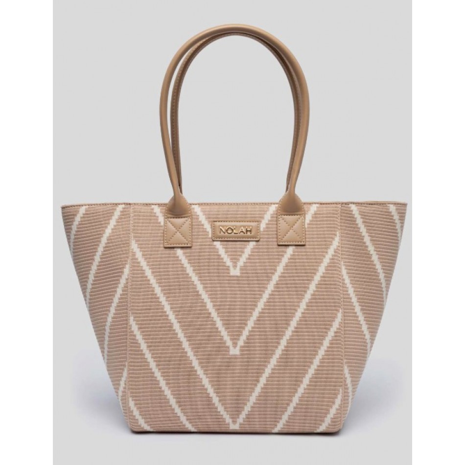 Nolah Sunwave Γυναικεία Τσάντα Ώμου Beige