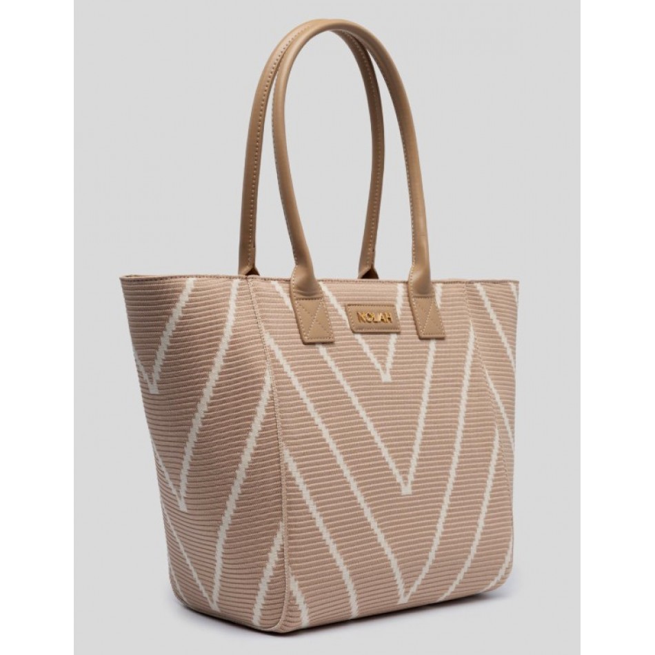Nolah Sunwave Γυναικεία Τσάντα Ώμου Beige