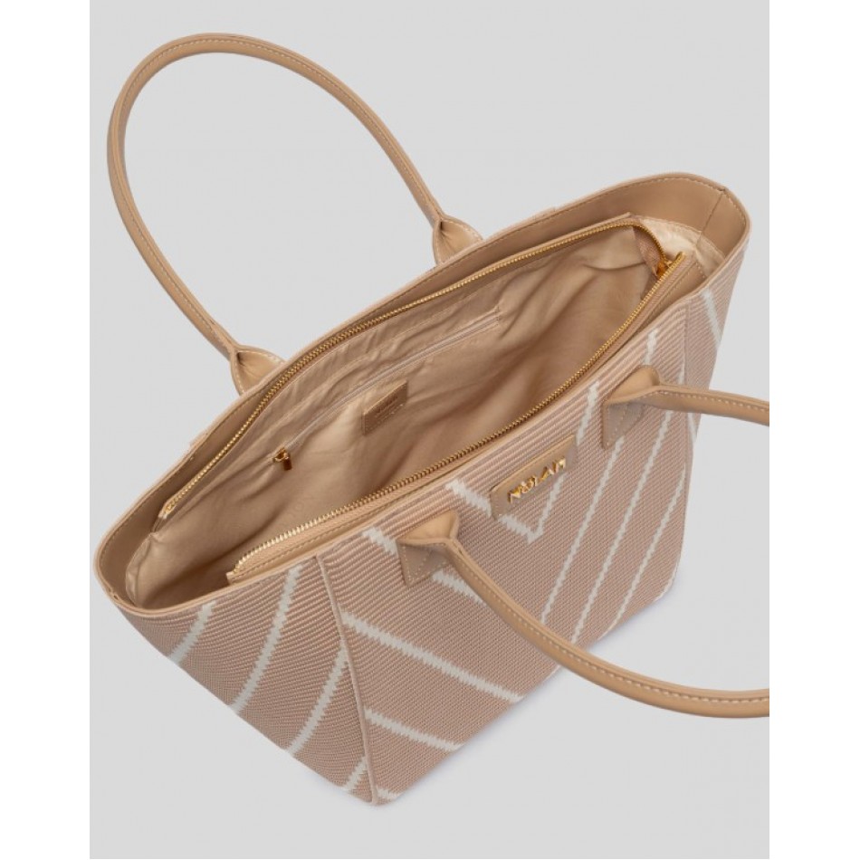 Nolah Sunwave Γυναικεία Τσάντα Ώμου Beige