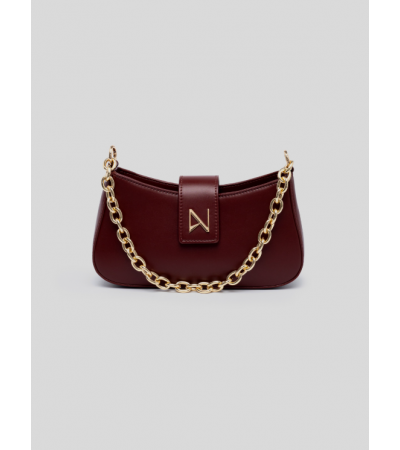Nolah Belina Γυναικεία Τσάντα Ώμου/Χιαστί Burgundy