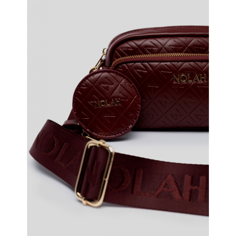 Nolah Globe Γυναικεία Τσάντα Ώμου/Χιαστί Burgundy