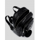 Nolah Lion Γυναικεία Τσάντα Backpack Black Silver