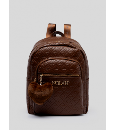 Nolah Lion Γυναικεία Τσάντα Backpack Brown