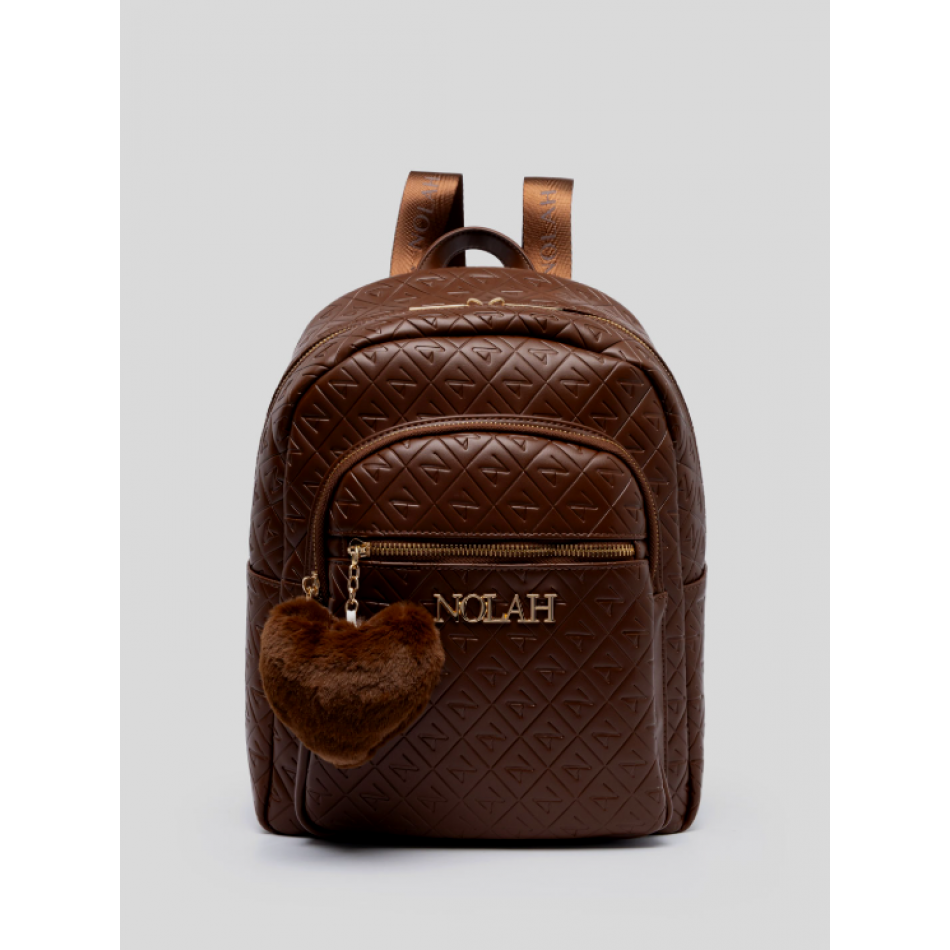 Nolah Lion Γυναικεία Τσάντα Backpack Brown