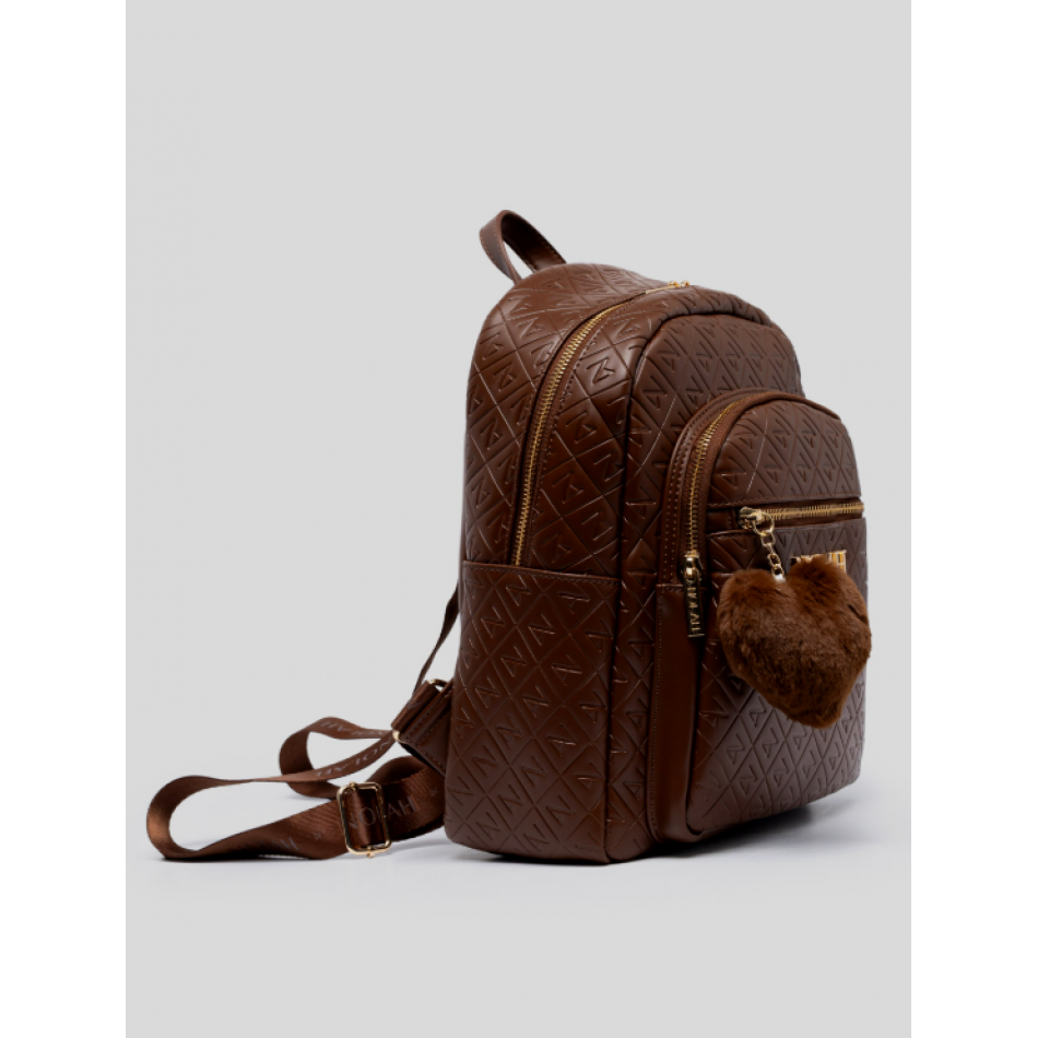 Nolah Lion Γυναικεία Τσάντα Backpack Brown