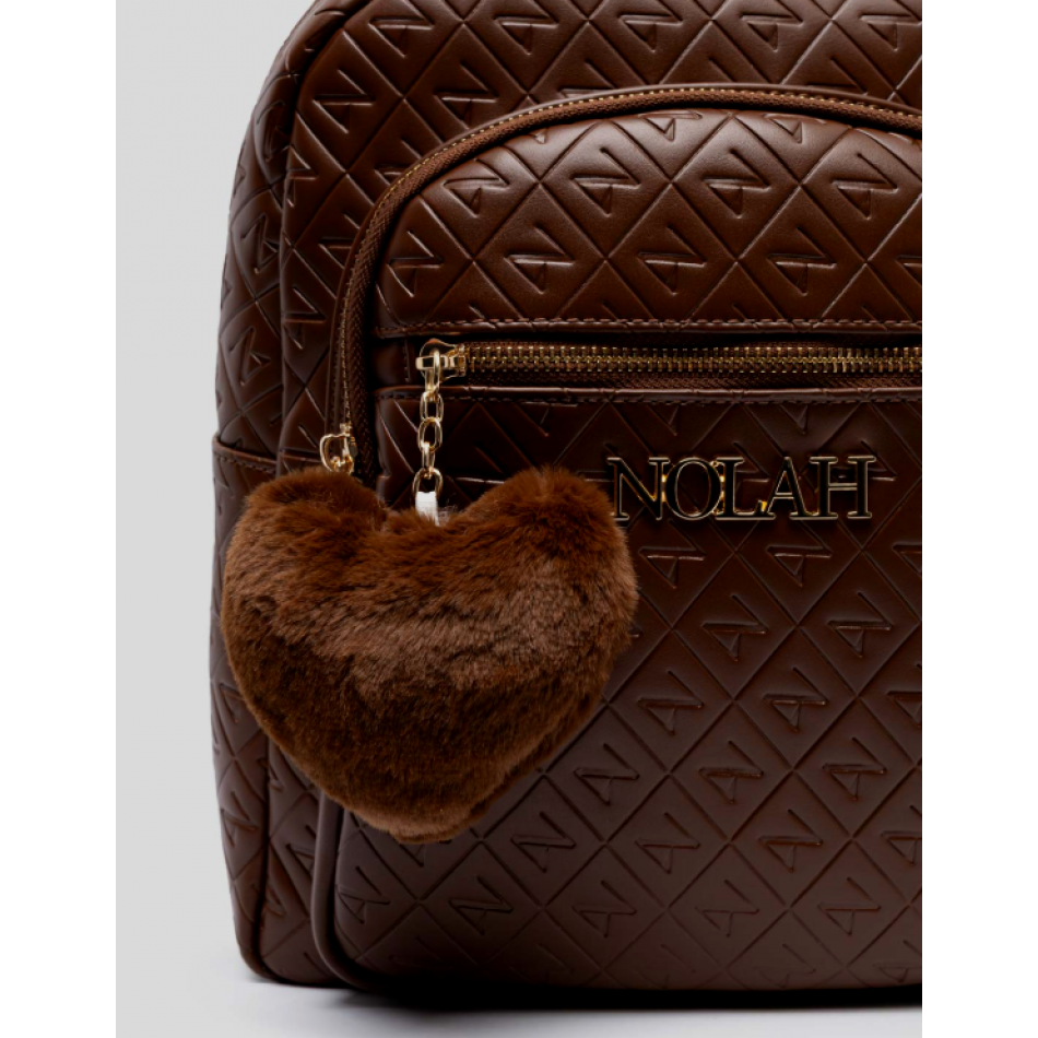 Nolah Lion Γυναικεία Τσάντα Backpack Brown