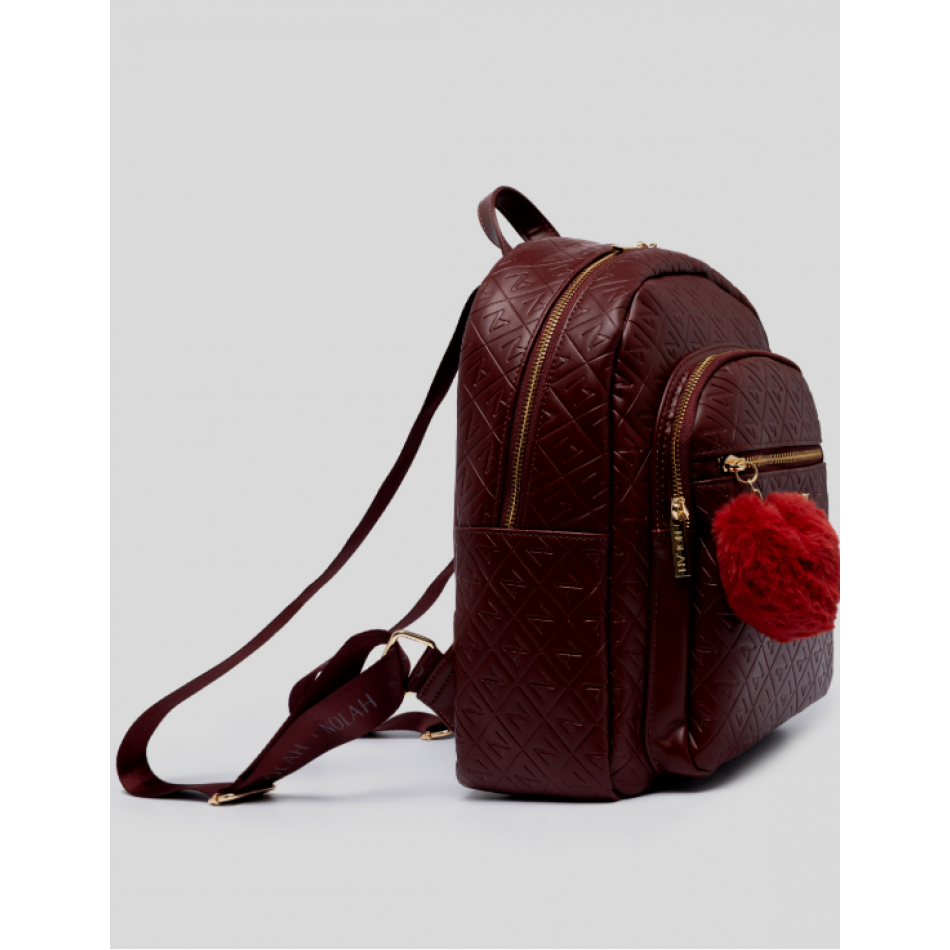 Nolah Lion Γυναικεία Τσάντα Backpack Burgundy