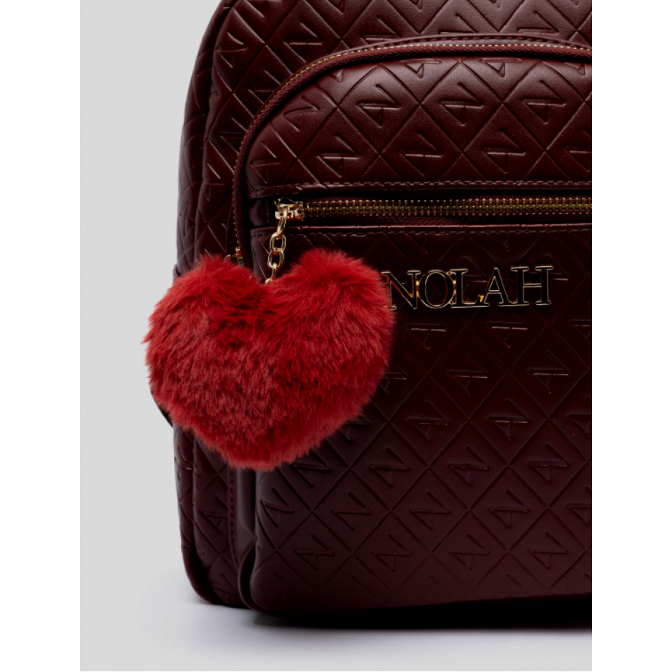 Nolah Lion Γυναικεία Τσάντα Backpack Burgundy