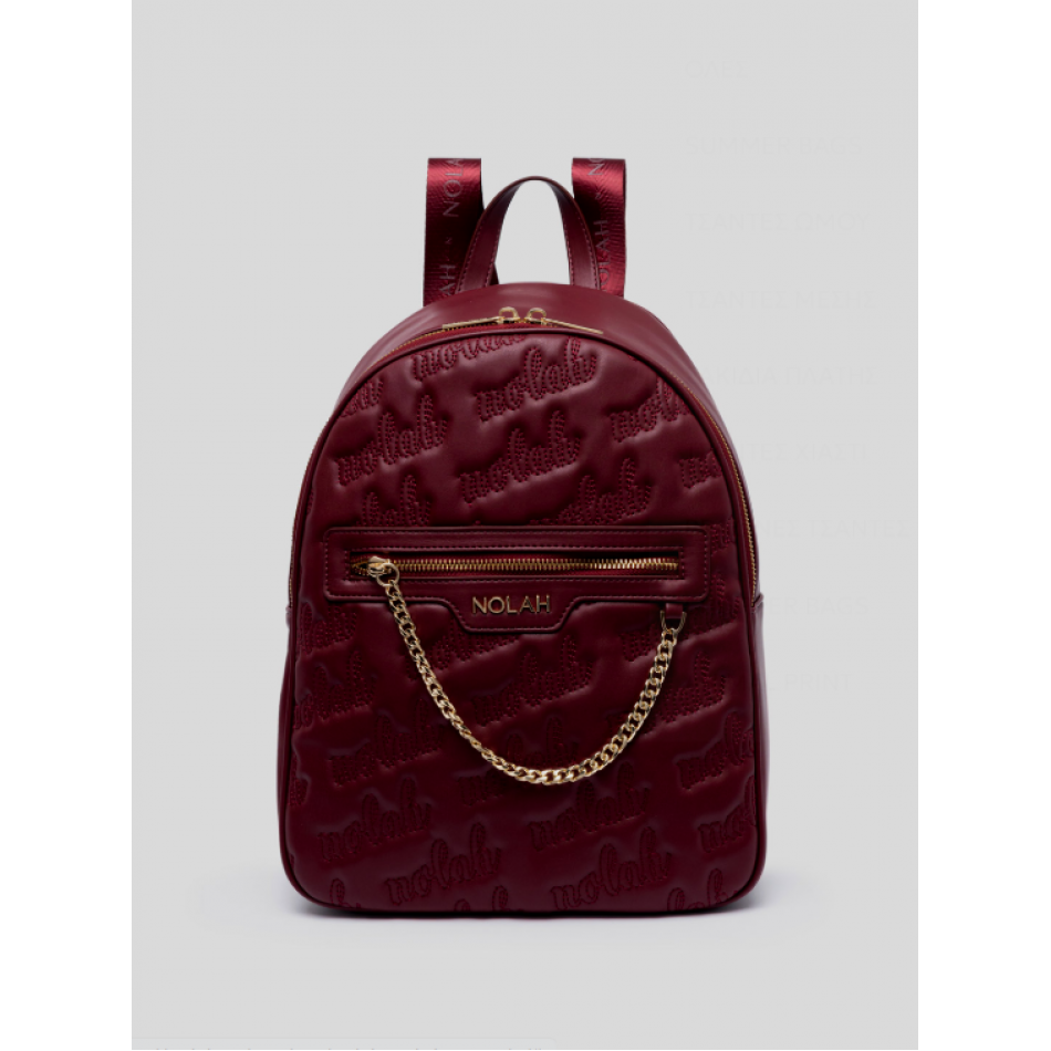 Nolah Nolahpack Γυναικεία Τσάντα Backpack/Ώμου Burgundy
