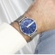 Oozoo Timepieces Ρολόι  Με Ασημί Μεταλλικό Μπρασελέ C11300