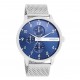 Oozoo Timepieces Ρολόι  Με Ασημί Μεταλλικό Μπρασελέ C11300