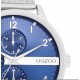 Oozoo Timepieces Ρολόι  Με Ασημί Μεταλλικό Μπρασελέ C11300
