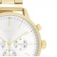 Oozoo Timepieces Ρολόι Με Κίτρινο Χρυσό Μεταλλικό Μπρασελέ C11407