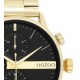 Oozoo Timepieces Ρολόι Μπαταρίας με Χρυσό Μεταλλικό Μπρασελέ C11411