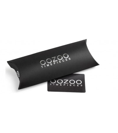 Oozoo Timepieces Με Καφέ Δερμάτινο Λουράκι C11220 