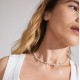 Pilgrim Inaya Κολιέ Από Ορείχαλκο Silver 682436001