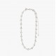Pilgrim Inaya Κολιέ Από Ορείχαλκο Silver 682436001