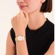 Rosefield Gaia Creme Με Χρυσό Μπρασελέ ORCGSG-OR01
