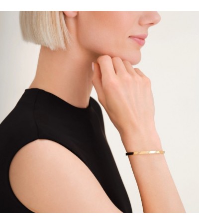 Βραχιόλι Rosefield Lines Crystals Bangle Gold JBLCG-J1043